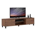 ELV9 TV Cabinet 1.6m - Dark Oak - Image 2