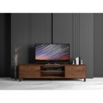 ELV9 TV Cabinet 1.6m - Dark Oak