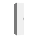 Epworth 1 Door Wardrobe - Image 6