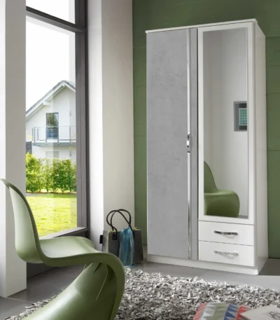Evesham 2 Door 2 Drawer Wardrobe