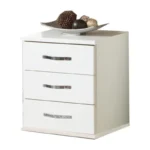 Evesham 3 Drawer Bedside Table - Image 2