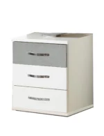 Evesham 3 Drawer Bedside Table