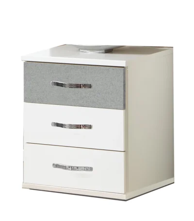 Evesham 3 Drawer Bedside Table