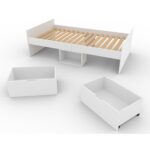 Flash Single 3ft Cabin Bed with 2 Drawers - Image 4