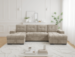 Glenmore U Shape Corner Sofa Bed