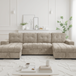 Glenmore U Shape Corner Sofa Bed