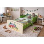 Gruffalo Wooden Toddler Bed with Safety Rails