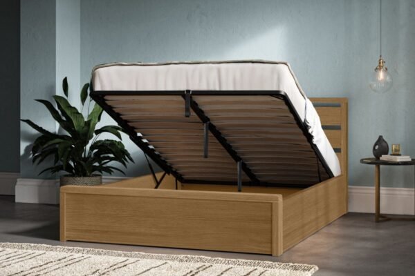 Hampstead Solid Pine Ottoman Bed - Image 2