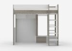 Hampton High Sleeper with Wardrobe