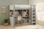 Hampton High Sleeper with Wardrobe