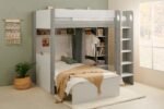Hampton High Sleeper with Wardrobe