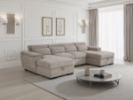 Harbury U Shape Corner Sofa Bed