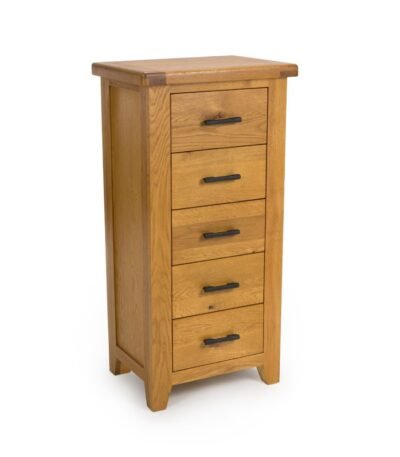 Haworth 5 Drawer Slim Chest