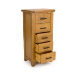 Haworth 5 Drawer Slim Chest
