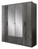 Helston 4 Door Wardrobe