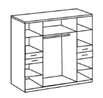Hornsea 4 Door Wardrobe