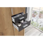 Hornsea 9 Door Wardrobe with Mirrors and Drawers
