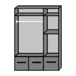Ivybridge 3 Door 3 Drawer Wardrobe - Image 2