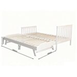Jinsen Single Bed with Pull Out Trundle - Image 3