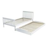 Jinsen Single Bed with Pull Out Trundle - Image 5