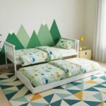 Jinsen Single Bed with Pull Out Trundle - Image 2