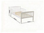 Jinsen Wooden Toddler Bed - Image 5