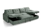 Kirkby U Shape Corner Sofa Bed