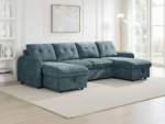 Kirkby U Shape Corner Sofa Bed