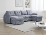 Kirkby U Shape Corner Sofa Bed