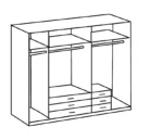 Kirkham 5 Door Wardrobe