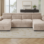 Langdale U Shape Corner Sofa Bed