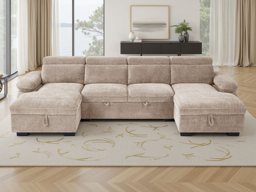 Langdale U Shape Corner Sofa Bed Langdale U Shape Corner Sofa Bed