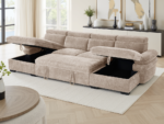 Langdale U Shape Corner Sofa Bed