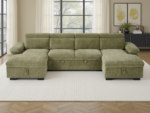 Langdale U Shape Corner Sofa Bed