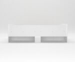 Cabin Bed with Cubes and Pull Out Drawer - White and Oak - Image 6