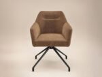 Lexi Dining Table with 4 Isla Swivel Dining Chairs