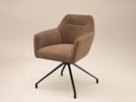 Lexi Dining Table with 4 Isla Swivel Dining Chairs