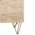 Light Gold 2 Door Medium Sideboard - Image 6