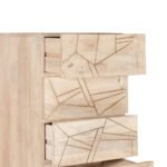 Light Gold Tall Chest of Drawers - Image 5