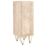 Light Gold Tall Chest of Drawers - Image 6