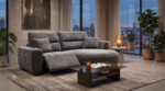 Lulworth Corner Electric Recliner Sofa