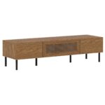LV51 TV Cabinet 1.4m - Mid Oak
