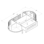 LV55 Coffee Table - Light Oak - Image 4