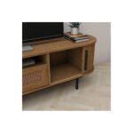 LV55 TV Cabinet 1.8m - Light Oak - Image 3