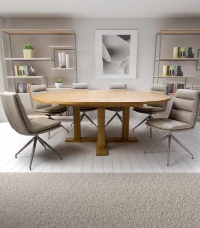 Lyndhurst Extending Round Dining Table