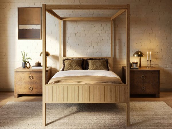 Maddy 4 Poster Bed - Image 7
