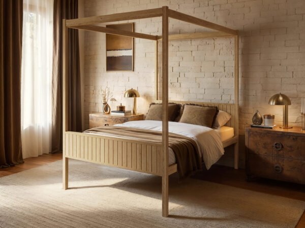 Maddy 4 Poster Bed - Image 8