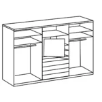 Matlock 300cm Sliding Wardrobe
