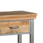 Metropolis Industrial 2 Drawer Console Table - Image 2