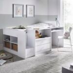 Millie White Storage Mid Sleeper